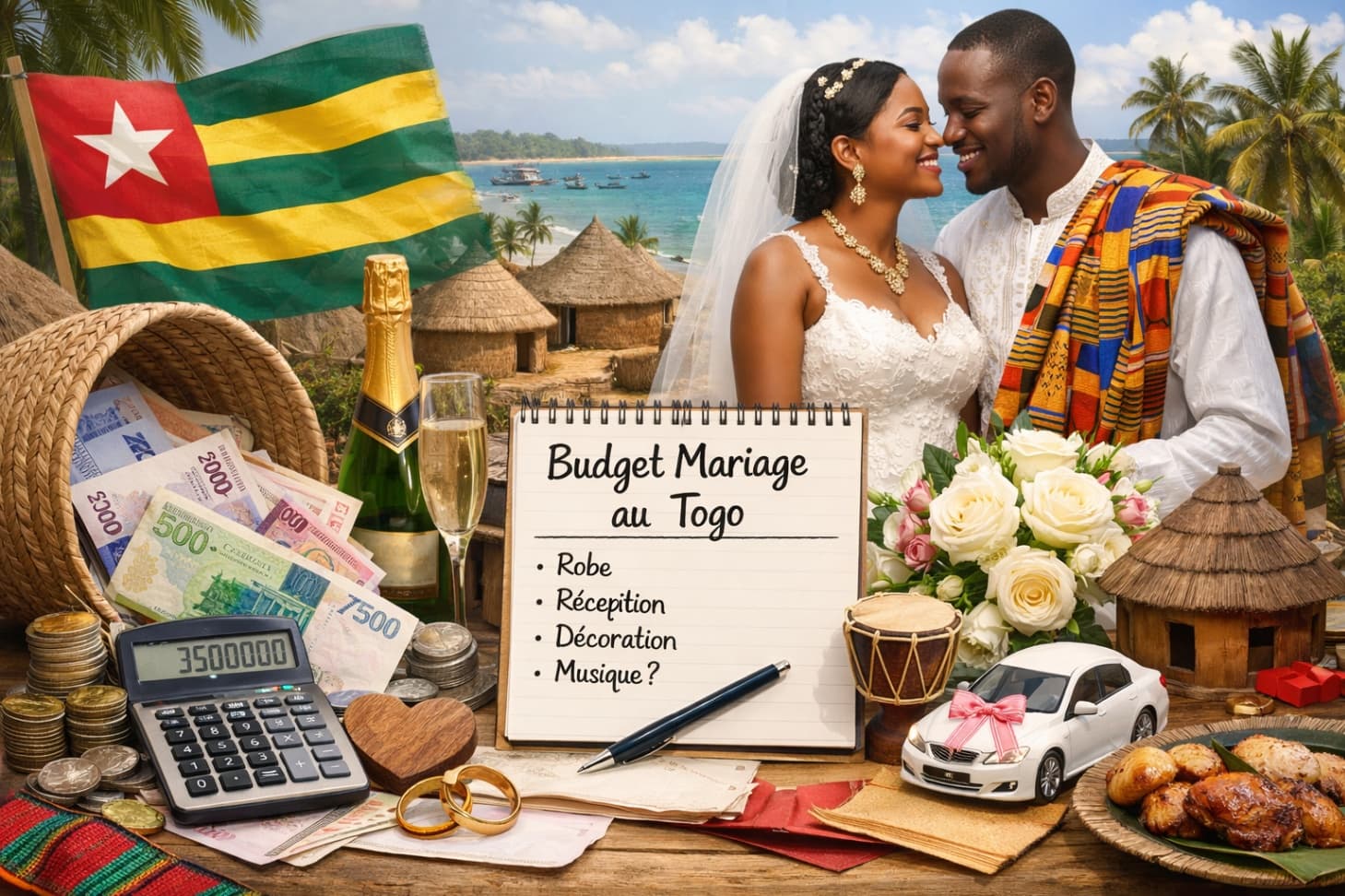 Budget mariage au Togo en 2026.